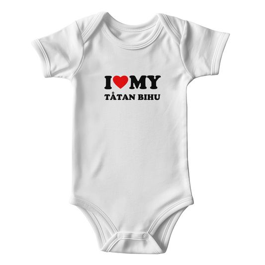 I (heart) My Tåtan Bihu Baby Bodysuit