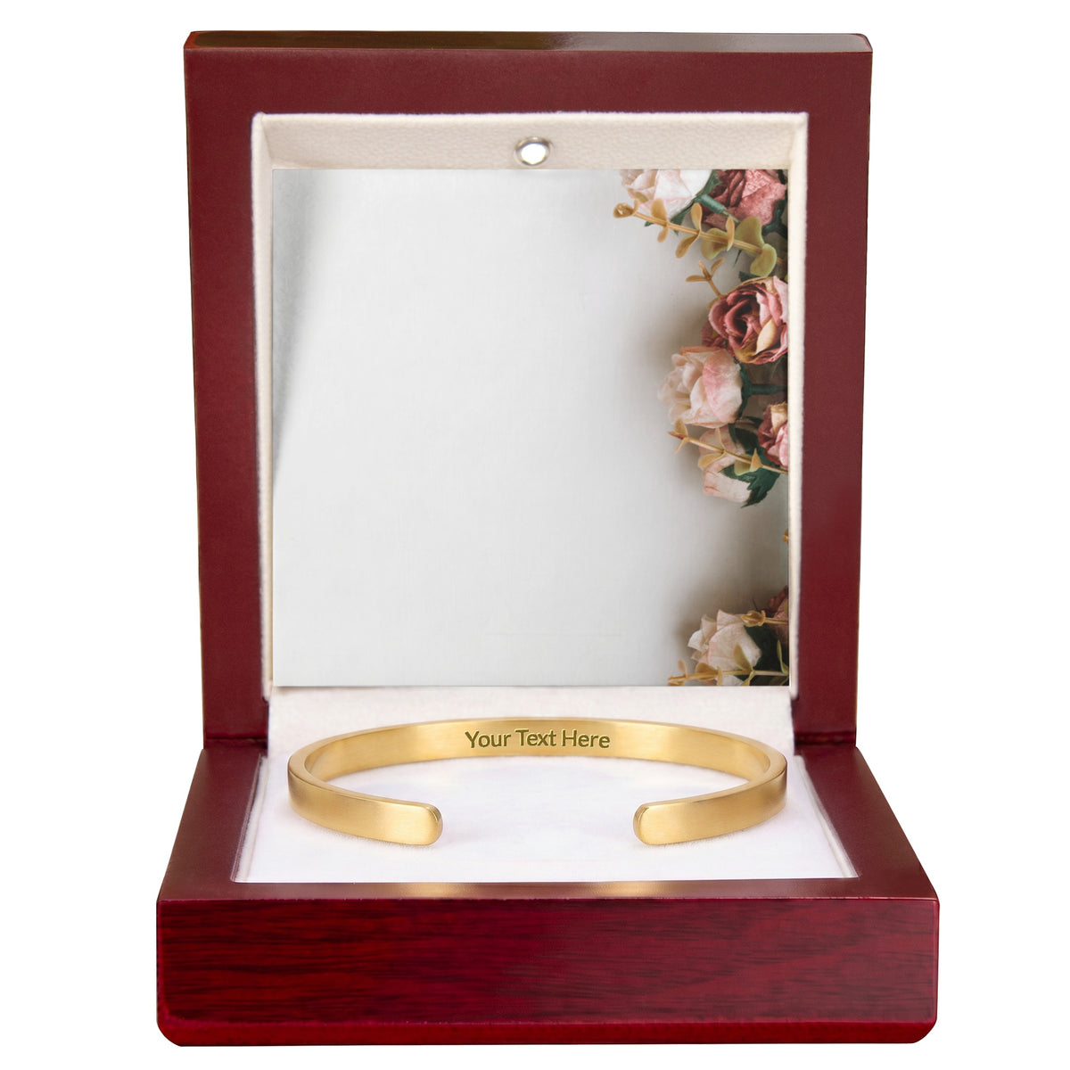 Custom Engraved Cuff Bracelet