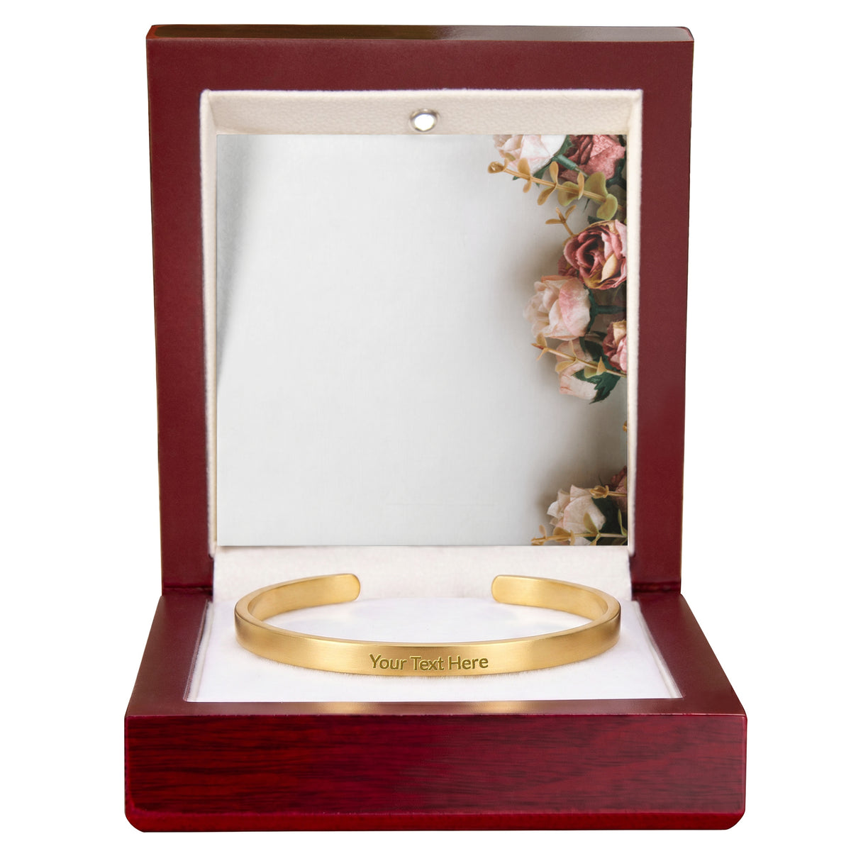 Custom Engraved Cuff Bracelet