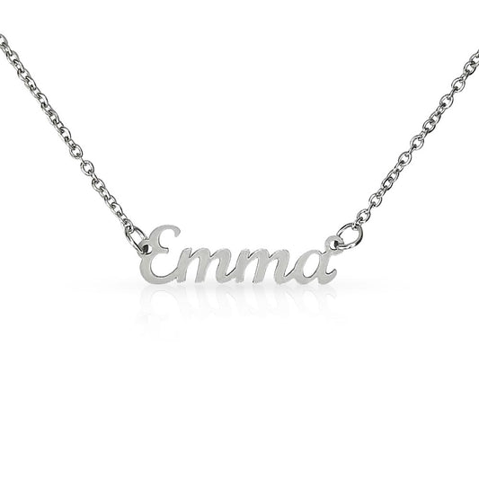 Custom Name Necklace - Classic Font