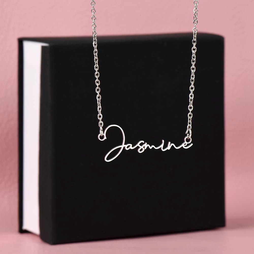 Custom Name Necklace - Modern font